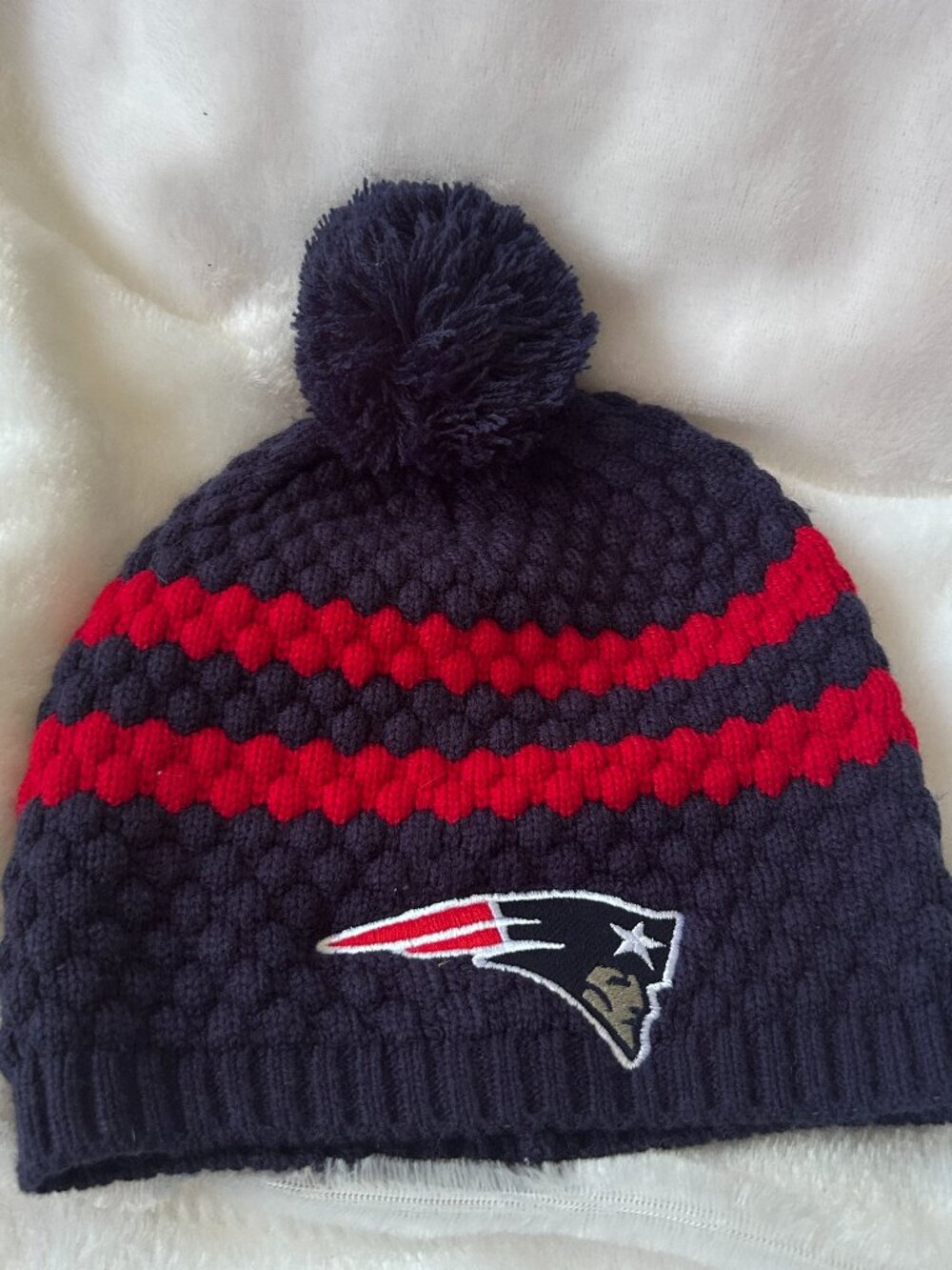New England Patriots‎ Beanie Winter Hat Womens NFL One Size
